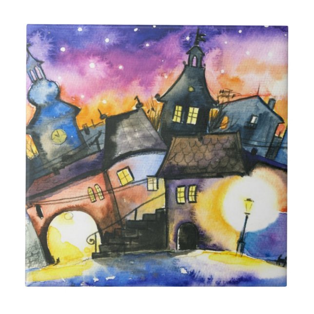 Town Kakelplatta (Framsidan)