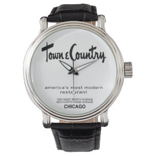 Town & Land Restaurants, Chicago, IL Armbandsur