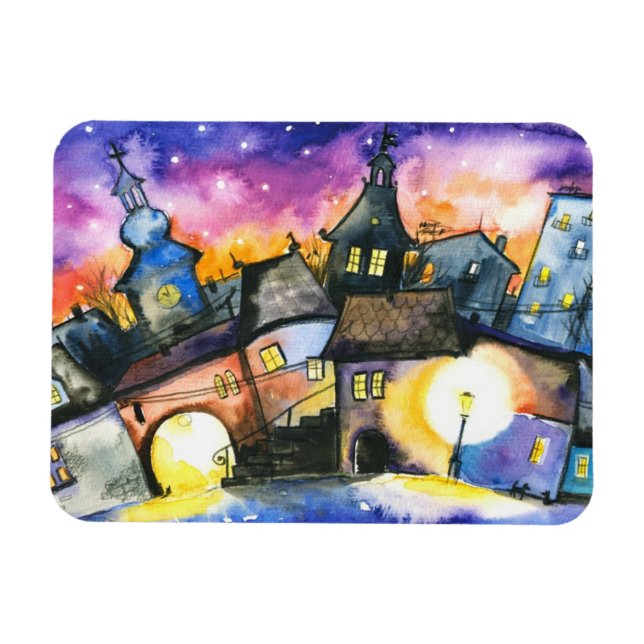 Town Magnet (Horisontell)