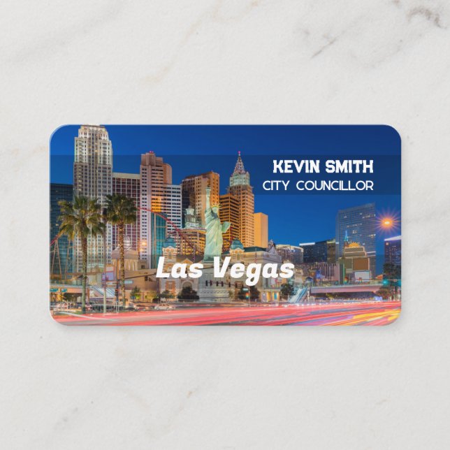 Town Mayor Visitkort (Framsida)