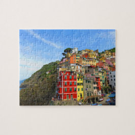 Town of Riomaggiore in Cinque Terre Pussel