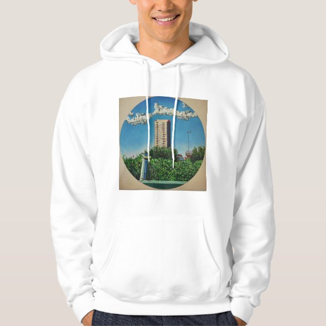 Town på burk för sommar sweatshirt (Framsida)