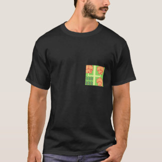 Town pixel logo  t shirt
