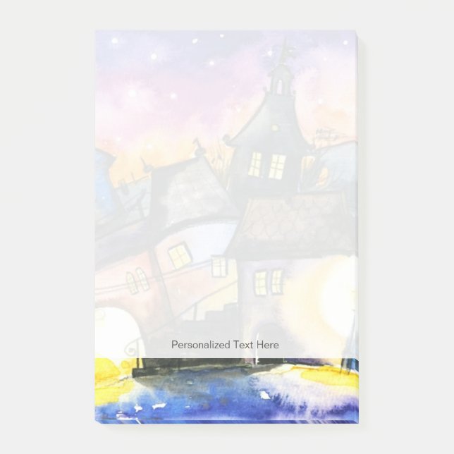 Town Post-it Block (Framsida)