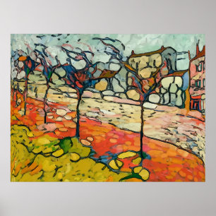 Town Street, Matisse Stil Poster