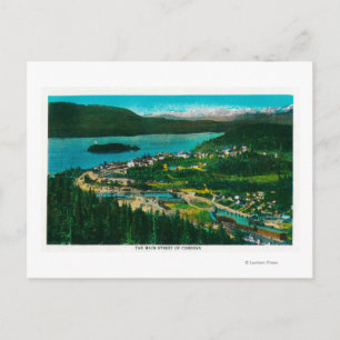 Town View of Cordova, AlaskaCordova, AK Vykort