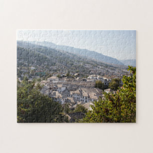 Townen av Gjirokaster, Albanien Pussel