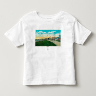 Townen beskådar av Fairbanks, AlaskaFairbanks, AK T Shirt