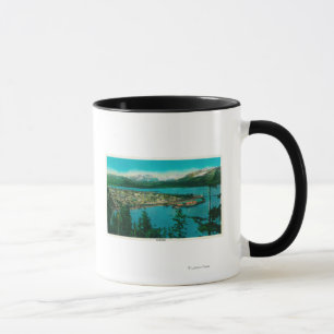 Townen beskådar av Seward, AlaskaSeward, AK Mugg