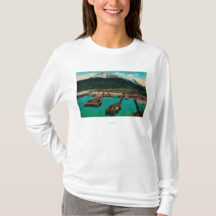 Townen beskådar av Skagway, AlaskaSkagway, AK T-shirt