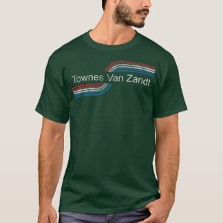 Townes Van Zandt Biker Stil TShirt T Shirt