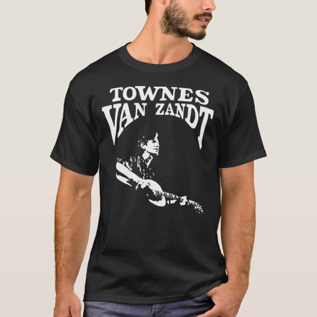 Townes Van Zandt Essential T-Shirt (Framsida)