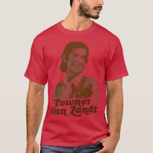 Townes Van Zandt Live är till Fly Retro FanArt 1 T Shirt