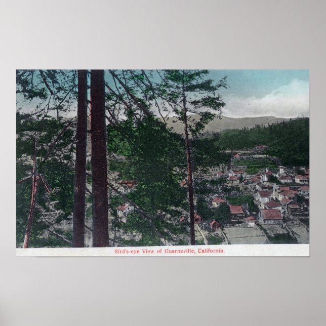 TownGuerneville, CA Poster (Framsidan)