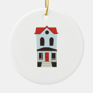 Townhouse Julgransprydnad Keramik