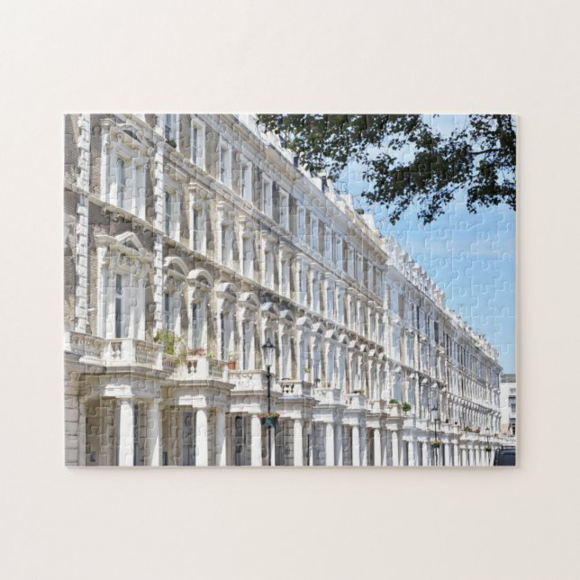 Townhouse London Architecture Förenade kungariket Pussel (Horisontell)