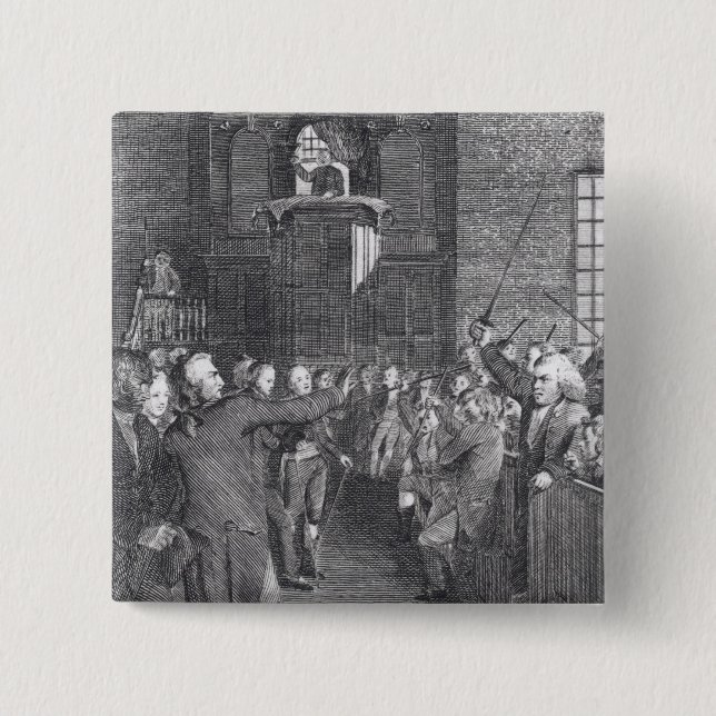 Townmöte från M'Fingal', av John Trumball Knapp (Framsida)