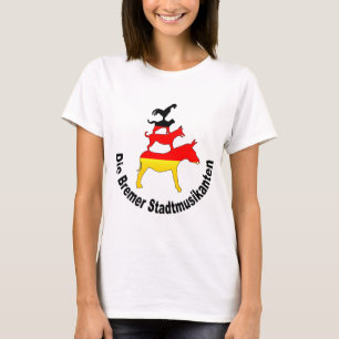Townmusiker av Bremen Tee