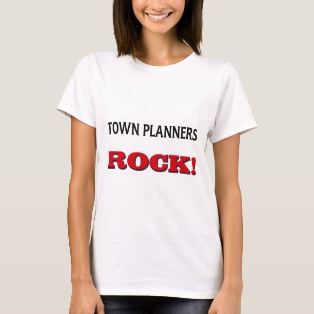 TownPlannerssten T Shirt (Framsida)