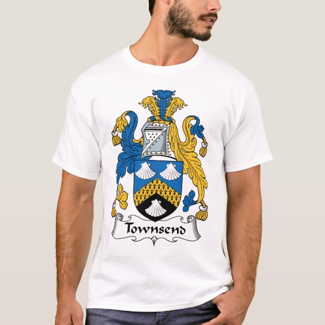 Townsend familjvapensköld tee shirt (Framsida)