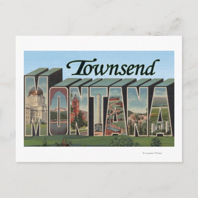 Townsend, Montana Vykort (Framsida)