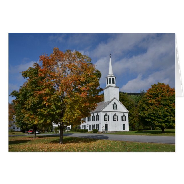 Townshend Church Card Hälsningskort (Framsidan Horizontal)