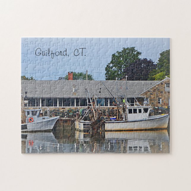 Townskeppsdockapussel Pussel (Horisontell)