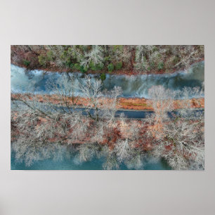 Towpath Park SchuylDöda River PA Poster