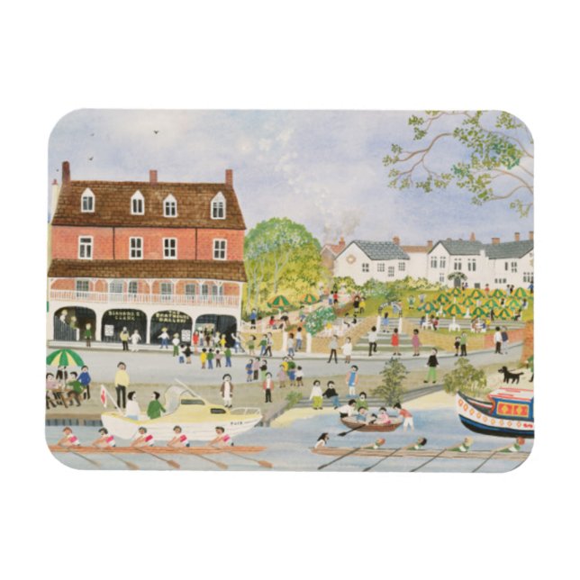 Towpath Walton-on-Thames Magnet (Horisontell)