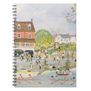 Towpathen Walton-på-Thames Anteckningsbok