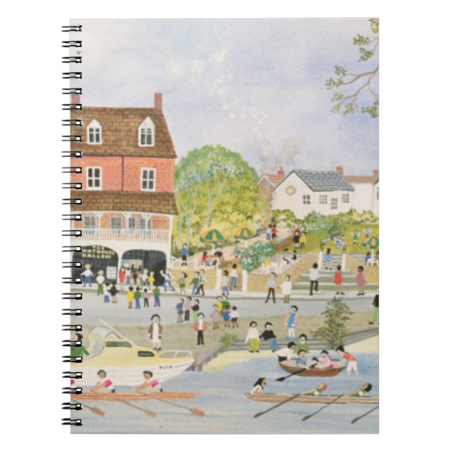 Towpathen Walton-på-Thames Anteckningsbok (Framsidan)