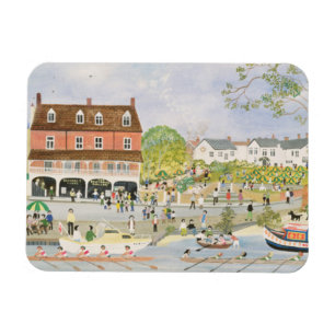 Towpathen Walton-på-Thames Magnet