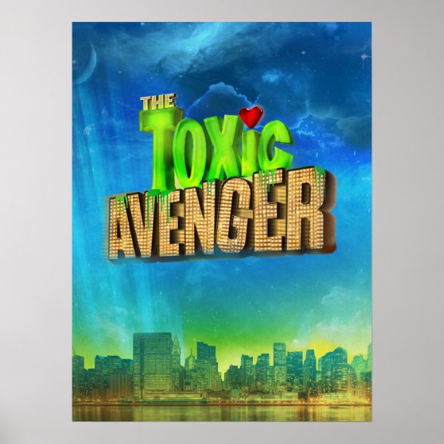 Toxic Avenger Poster (Framsidan)