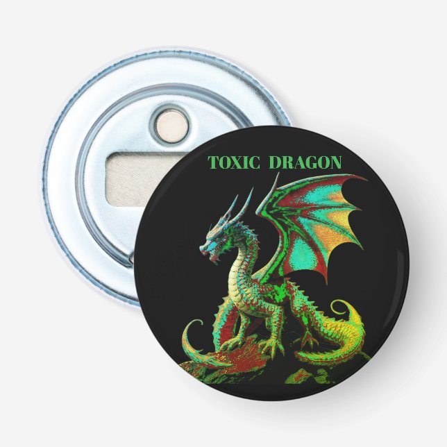 TOXIC DRAGON  FLASKÖPPNARE (Framsidan)