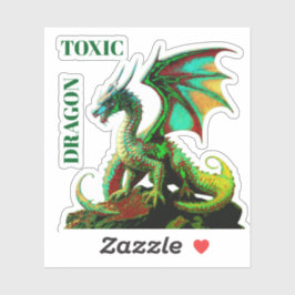 TOXIC DRAGON  KLISTERMÄRKEN