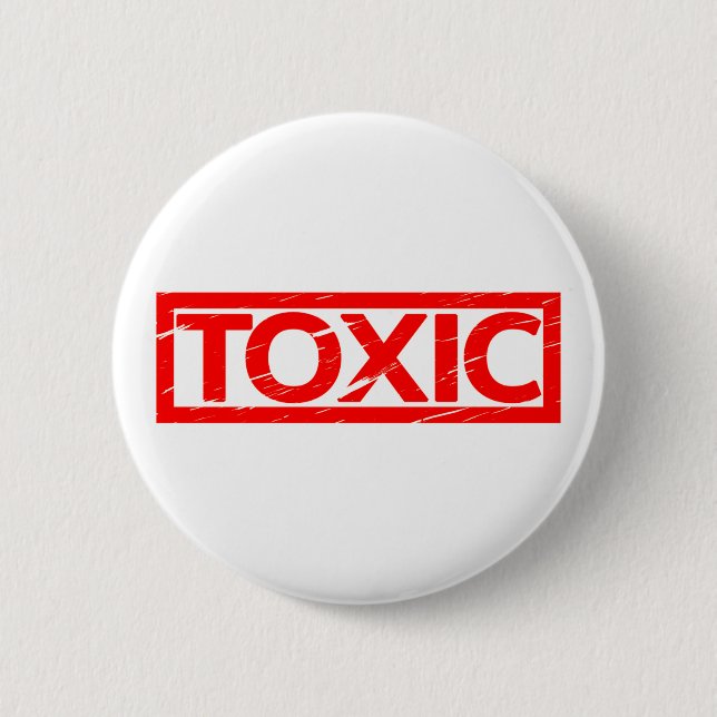 Toxic Frimärke Knapp (Framsida)