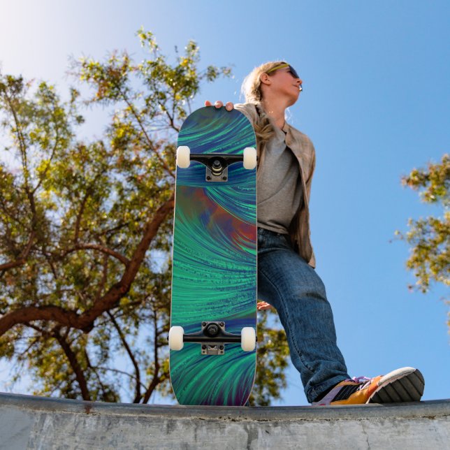 Toxic Jungle Mini Skateboard Bräda 18,5 Cm (Utomhus 1)