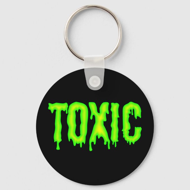 Toxic Keychain Nyckelring (Framsida)