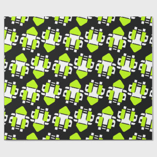 Toxic Neon Wrapping Paper Presentpapper