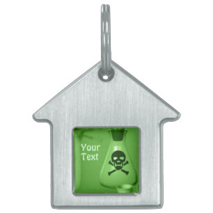 Toxic Pet-tagg Namnbricka Husdjur