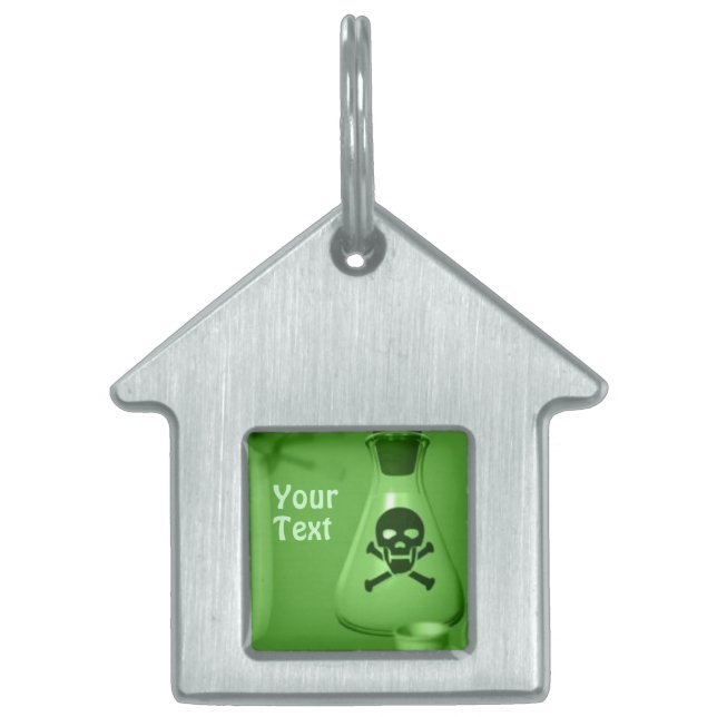 Toxic Pet-tagg Namnbricka Husdjur (Framsidan)