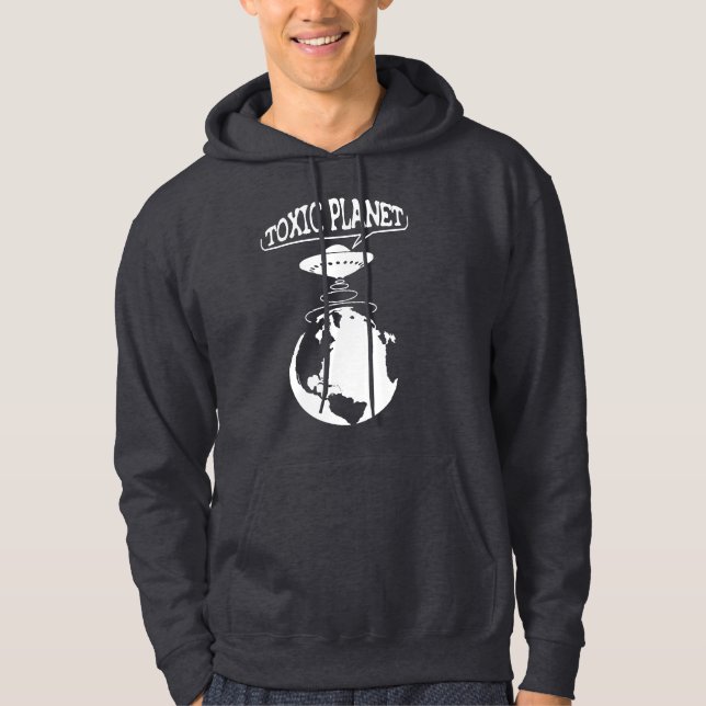 Toxic Planet | Miljöskydd Hoodie (Framsida)