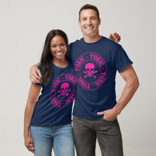Toxic Rosa Skull T-Shirt