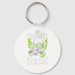 Toxic Skull Drifter Klistermärke Nyckelring