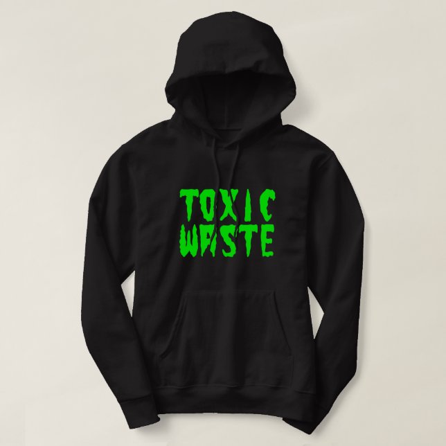 TOXIC-SLÖSA HOODIE (Design framsida)
