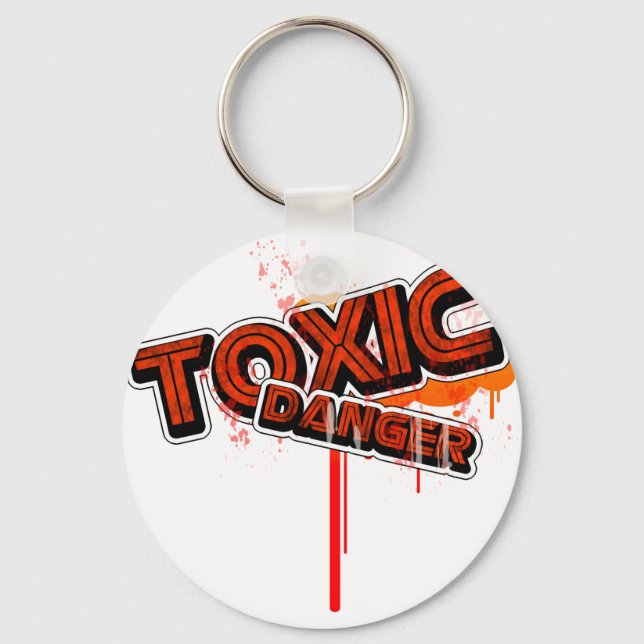 TOXISK FARA! NYCKELRING (Framsida)