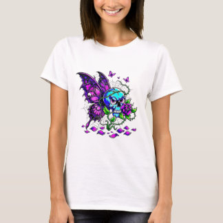 Toxisk fjärilssked grafik t-shirt