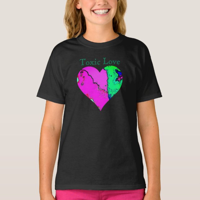 TOXISK KÄRLEK T SHIRT (Framsida)