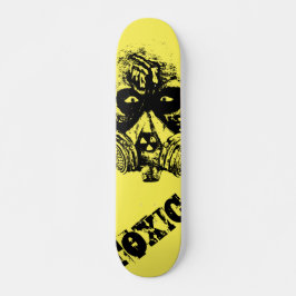 Toxiskt Slösa skateboarddekordekdesign Mini Skateboard Bräda 18,5 Cm