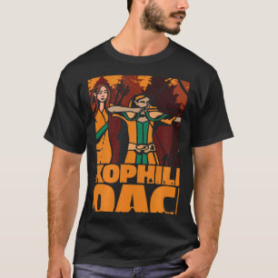 Toxophilite Coach Bowman Bow Arrows Trainer Arche T Shirt